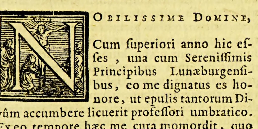 An illustration from Casparis Barlaei Orationum liber. : Accesserunt alia nonnulla varii & amoenioris argumenti, 1643, leaf 521