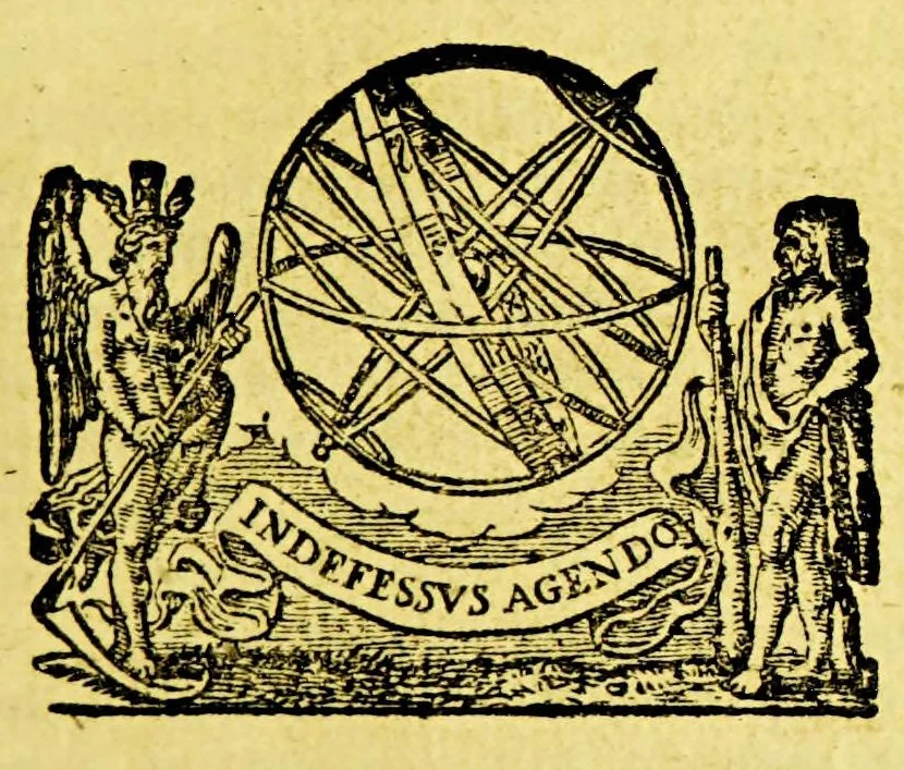 An illustration from Casparis Barlaei Orationum liber. : Accesserunt alia nonnulla varii & amoenioris argumenti, 1643, leaf 9