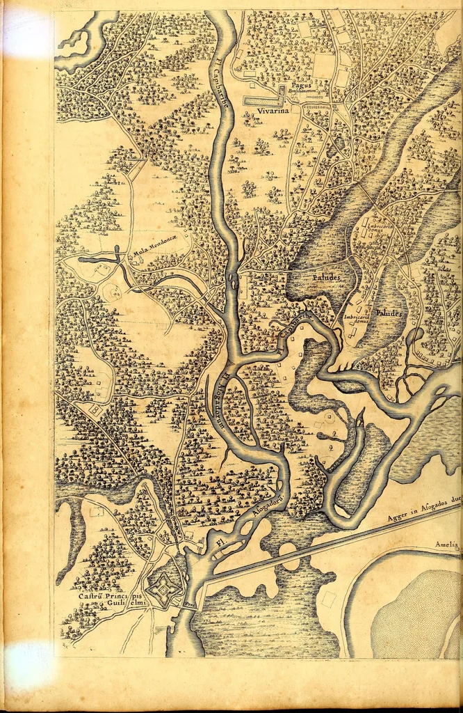 An illustration from Casparis Barlæi, rerum per octennium in Brasilia et alibi nuper gestarum, sub præfectura illustrissimi Comitis I. Mauritii, Nassoviæ, &c. comitis, nunc Vesaliæ gubernatoris & equitatus fderatorum Belgii ordd. sub Auriaco ductoris, historia, 1647, leaf 320