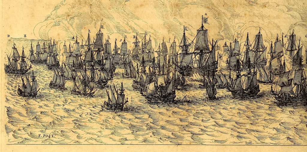 An illustration from Casparis Barlæi, rerum per octennium in Brasilia et alibi nuper gestarum, sub præfectura illustrissimi Comitis I. Mauritii, Nassoviæ, &c. comitis, nunc Vesaliæ gubernatoris & equitatus fderatorum Belgii ordd. sub Auriaco ductoris, historia, 1647, leaf 346