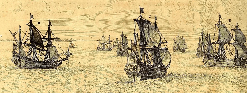An illustration from Casparis Barlæi, rerum per octennium in Brasilia et alibi nuper gestarum, sub præfectura illustrissimi Comitis I. Mauritii, Nassoviæ, &c. comitis, nunc Vesaliæ gubernatoris & equitatus fderatorum Belgii ordd. sub Auriaco ductoris, historia, 1647, leaf 62