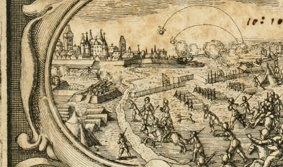An illustration from Casparis Klockii ... Tractatus nomico-politicus de contributionibus in Romano-Germanico-Imperio et aliis regnis ut plurimum usitatis [electronic resource] : in quo imperatoris Rom. regum ... aliorumque statuum imperii ... jura inspersis multifariis theologico-juridico-historico-politicis discursibus ... & in singulari fasciculo digestis consultationibus sive responsis prudentum hactenus necdum divulgatis accuratè & nervosè enucleantur ., 1676, leaf 8