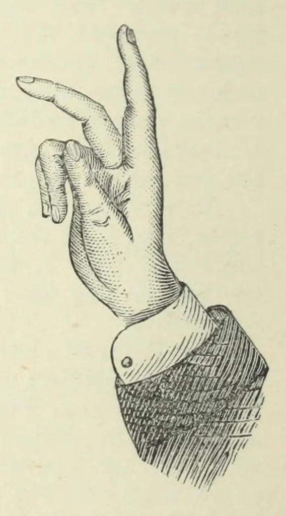 An illustration from Cassell's book of in-door amusements, card games, and fireside fun ; with numerous illustrations, 1886, leaf 72