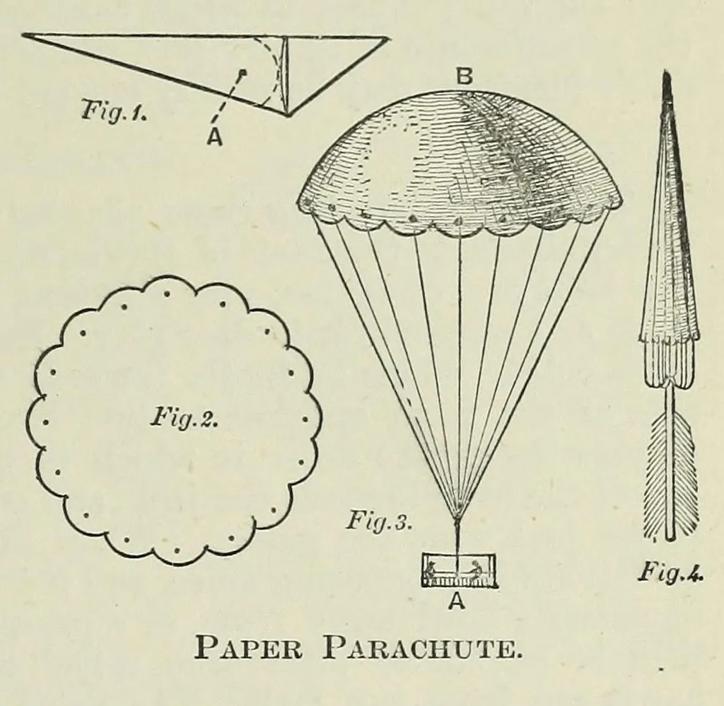 An illustration from Cassell's book of in-door amusements, card games, and fireside fun ; with numerous illustrations, 1886, leaf 81