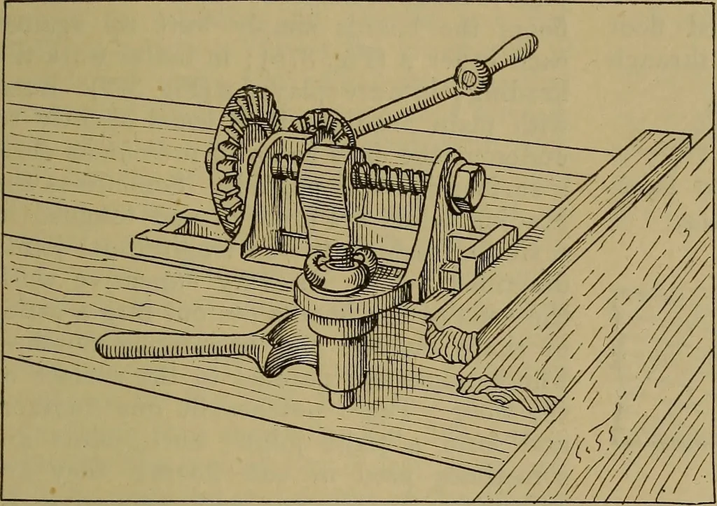 An illustration from Cassells' carpentry and joinery, 1907, leaf 106