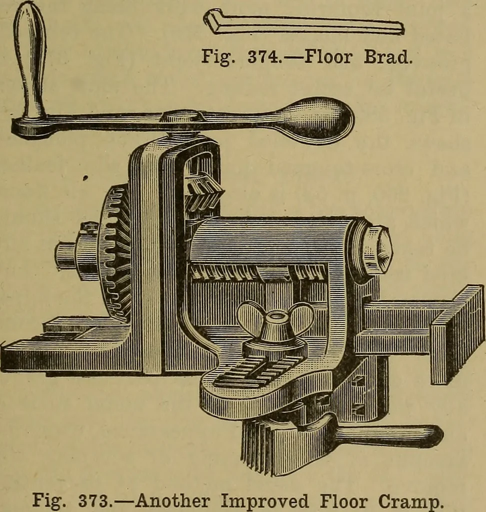 An illustration from Cassells' carpentry and joinery, 1907, leaf 106