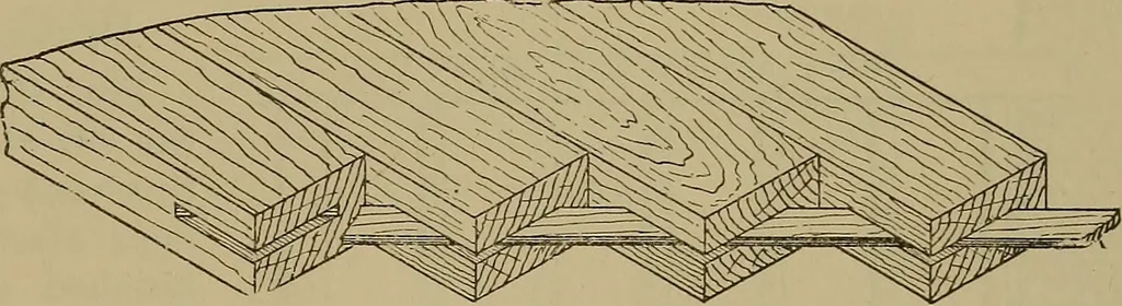 An illustration from Cassells' carpentry and joinery, 1907, leaf 116