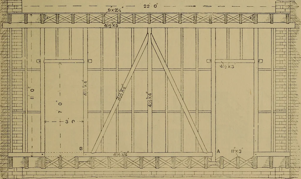 An illustration from Cassells' carpentry and joinery, 1907, leaf 118