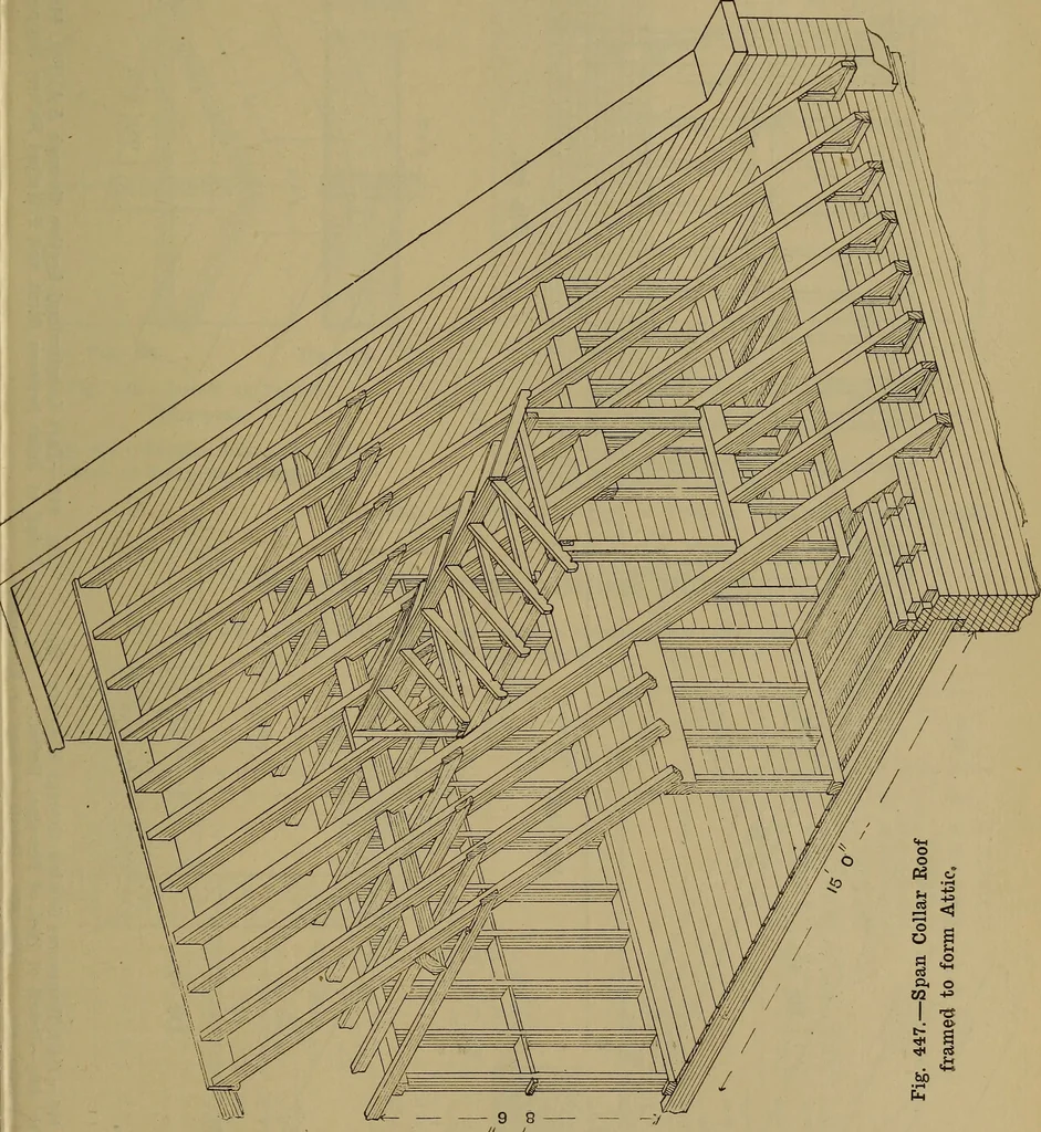 An illustration from Cassells' carpentry and joinery, 1907, leaf 138