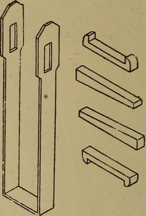 An illustration from Cassells' carpentry and joinery, 1907, leaf 147