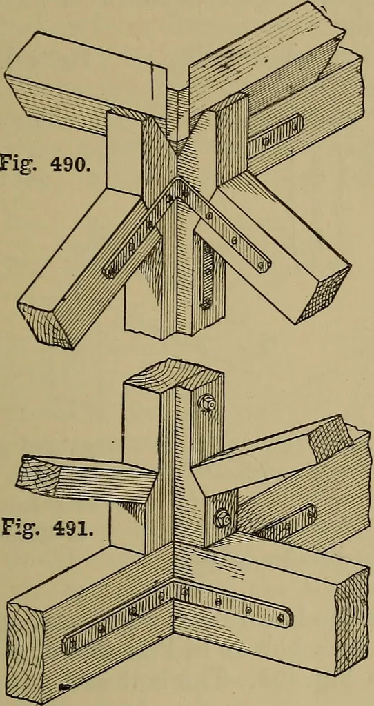 An illustration from Cassells' carpentry and joinery, 1907, leaf 150