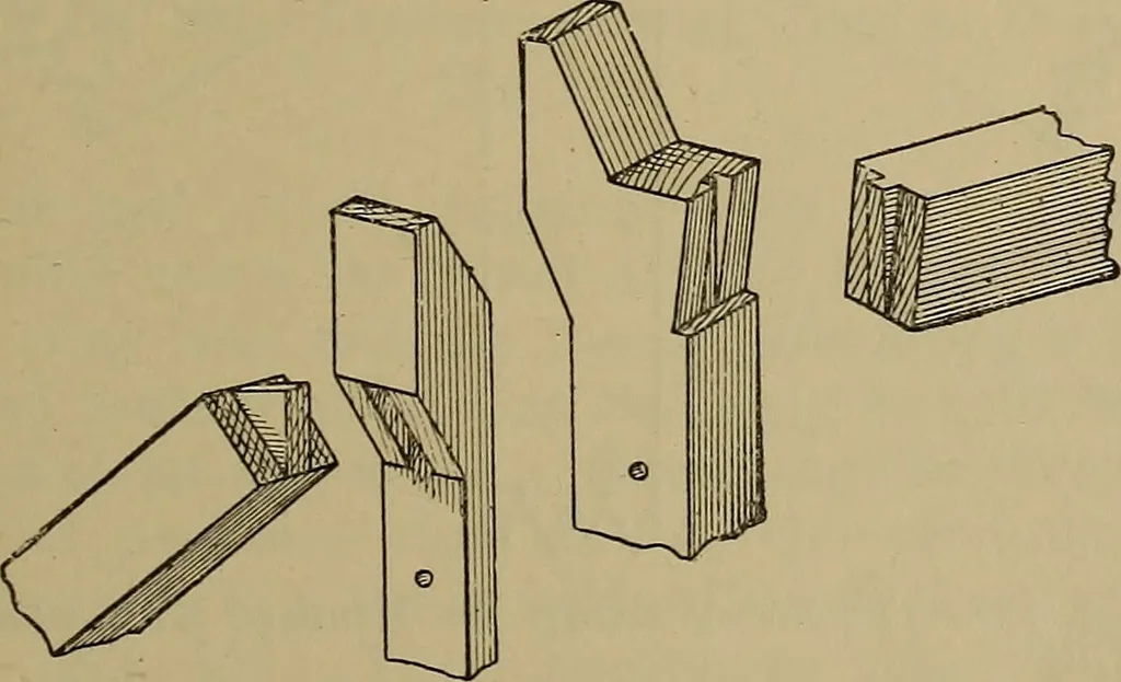 An illustration from Cassells' carpentry and joinery, 1907, leaf 150