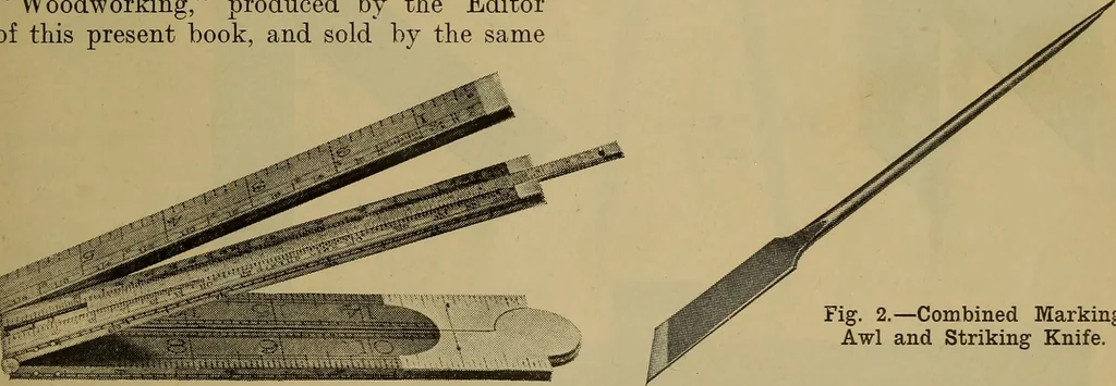 An illustration from Cassells' carpentry and joinery, 1907, leaf 16