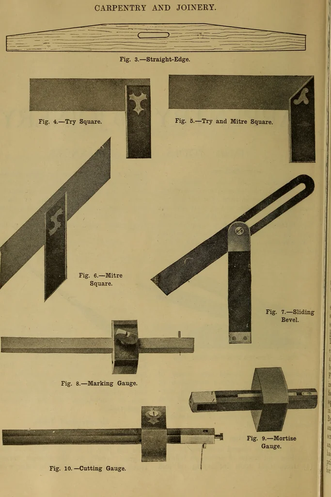 An illustration from Cassells' carpentry and joinery, 1907, leaf 17