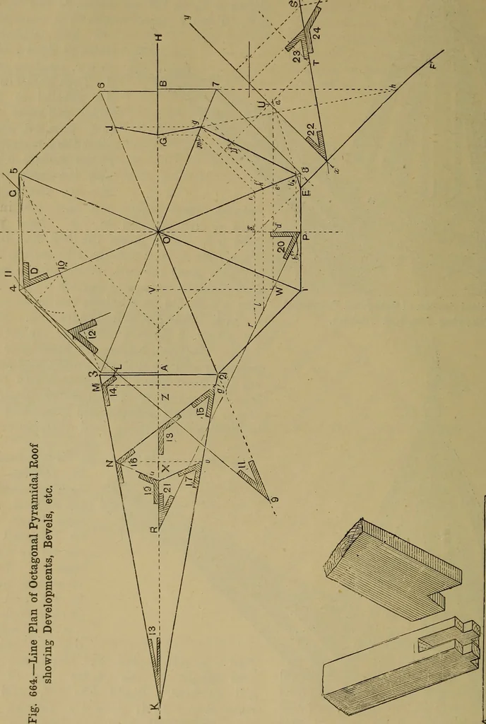 An illustration from Cassells' carpentry and joinery, 1907, leaf 199