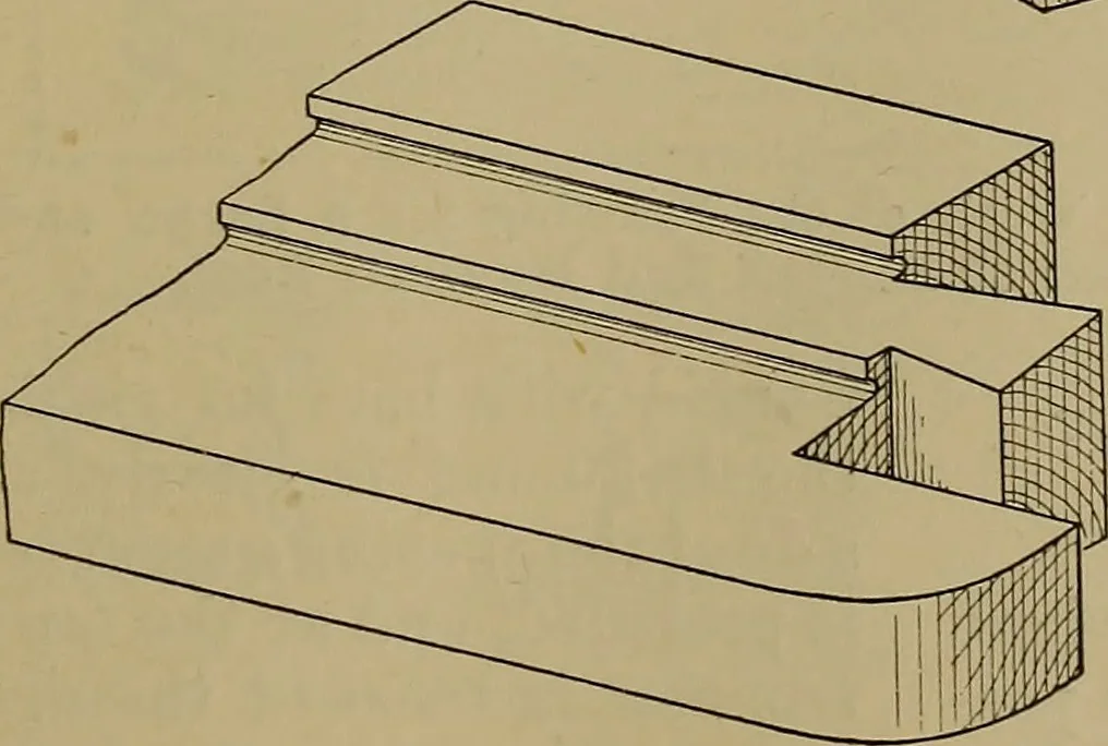 An illustration from Cassells' carpentry and joinery, 1907, leaf 212