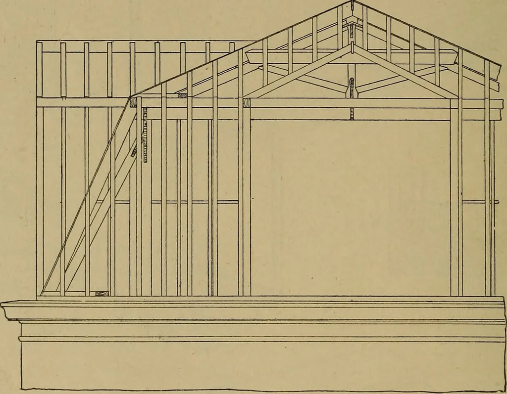 An illustration from Cassells' carpentry and joinery, 1907, leaf 213