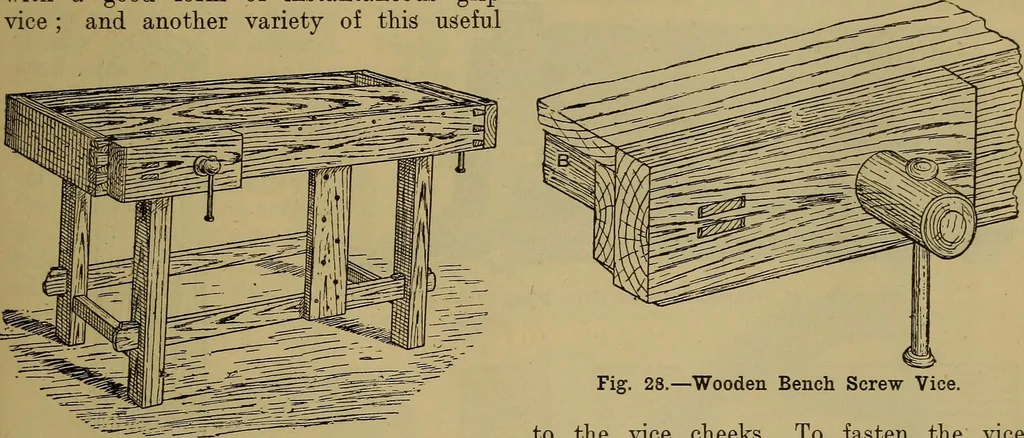 An illustration from Cassells' carpentry and joinery, 1907, leaf 22