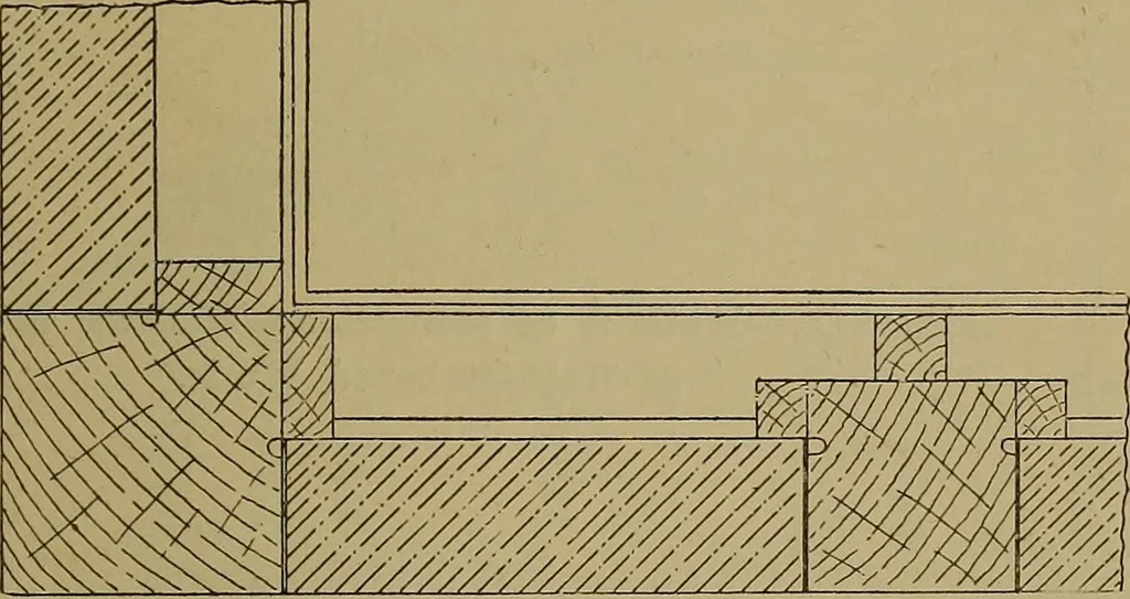 An illustration from Cassells' carpentry and joinery, 1907, leaf 222