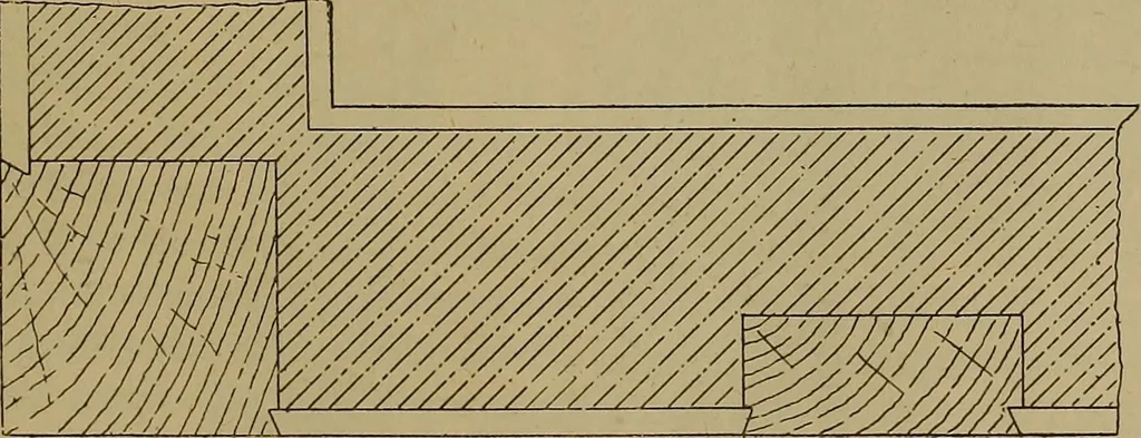 An illustration from Cassells' carpentry and joinery, 1907, leaf 222