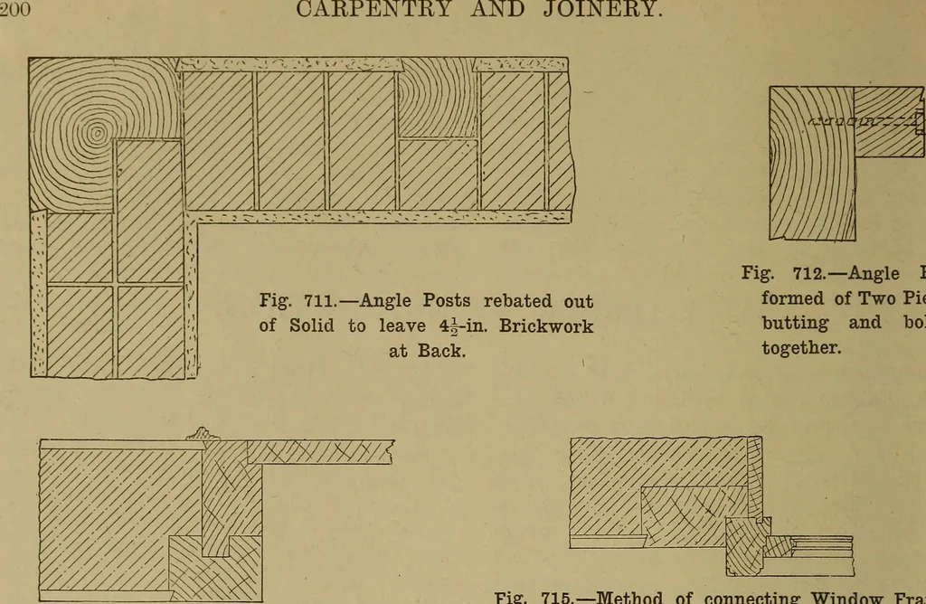 An illustration from Cassells' carpentry and joinery, 1907, leaf 223
