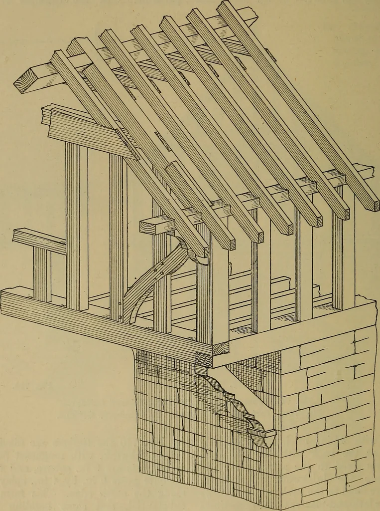 An illustration from Cassells' carpentry and joinery, 1907, leaf 225