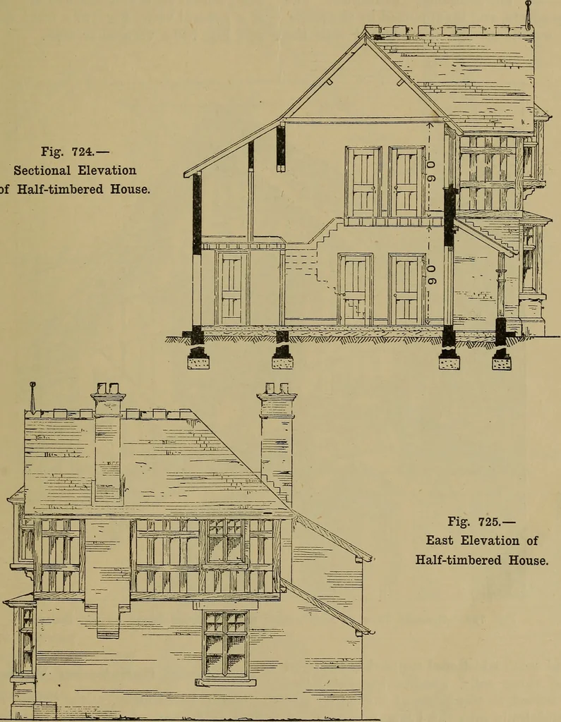 An illustration from Cassells' carpentry and joinery, 1907, leaf 228