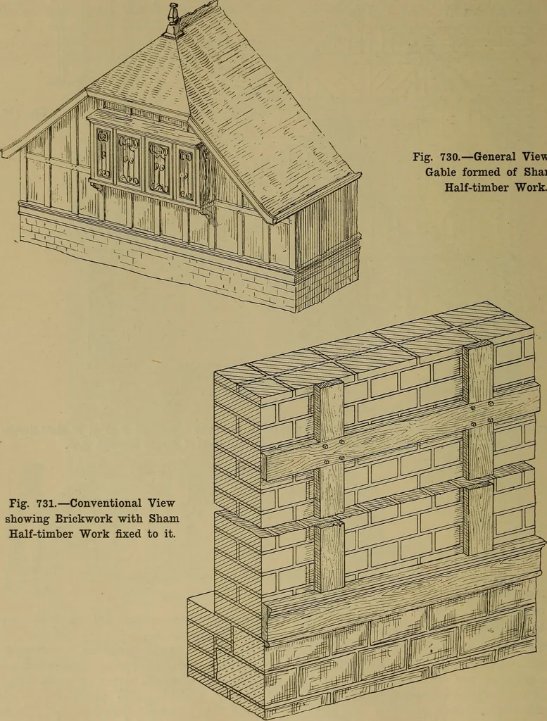 An illustration from Cassells' carpentry and joinery, 1907, leaf 231