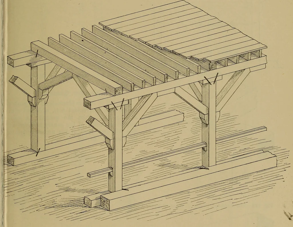 An illustration from Cassells' carpentry and joinery, 1907, leaf 240