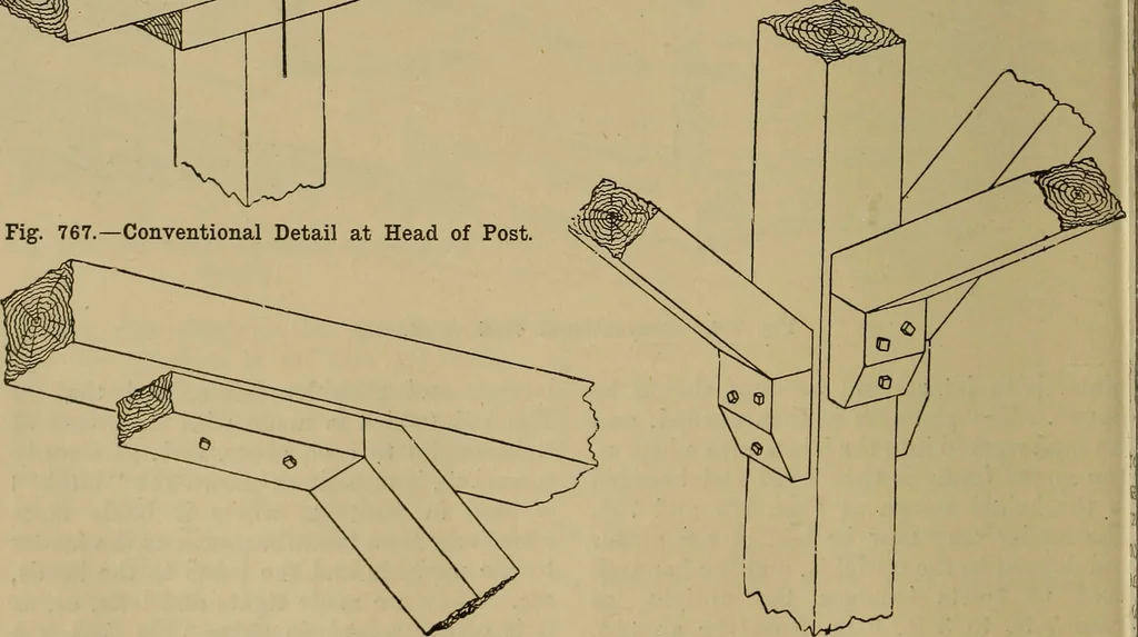 An illustration from Cassells' carpentry and joinery, 1907, leaf 241