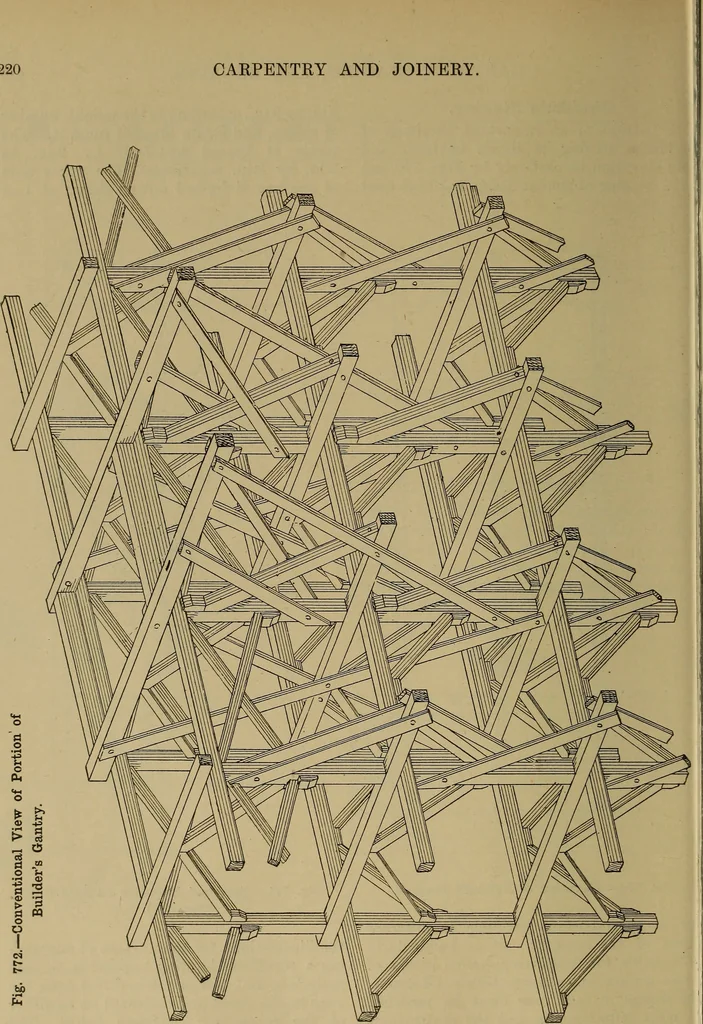 An illustration from Cassells' carpentry and joinery, 1907, leaf 243