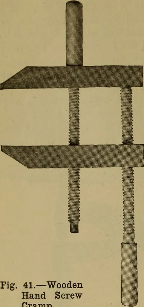 An illustration from Cassells' carpentry and joinery, 1907, leaf 25