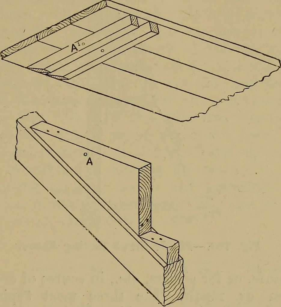 An illustration from Cassells' carpentry and joinery, 1907, leaf 254