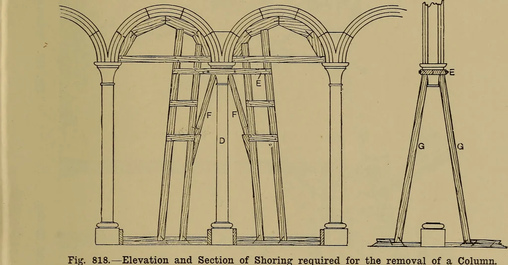 An illustration from Cassells' carpentry and joinery, 1907, leaf 268