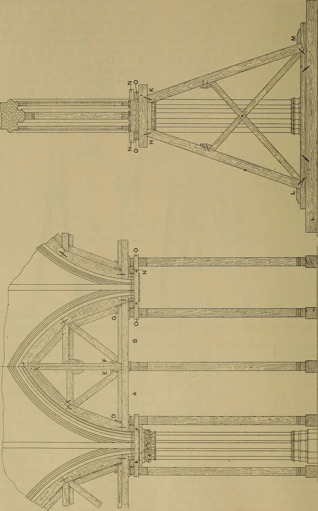 An illustration from Cassells' carpentry and joinery, 1907, leaf 269
