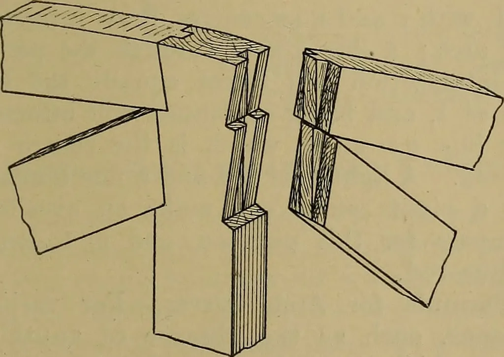 An illustration from Cassells' carpentry and joinery, 1907, leaf 274