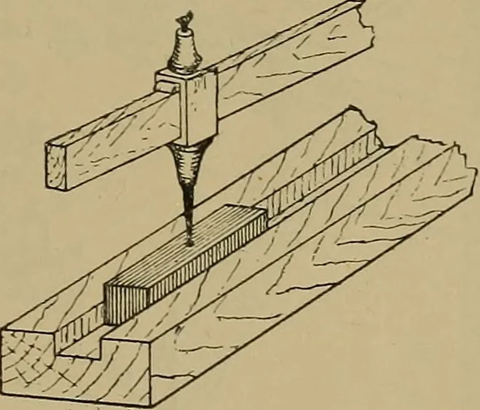An illustration from Cassells' carpentry and joinery, 1907, leaf 278
