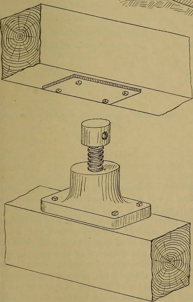 An illustration from Cassells' carpentry and joinery, 1907, leaf 304