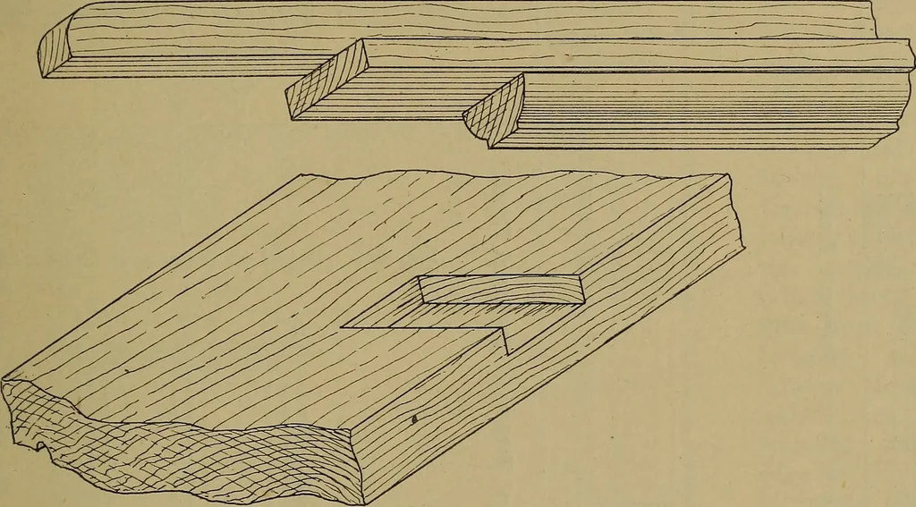 An illustration from Cassells' carpentry and joinery, 1907, leaf 330