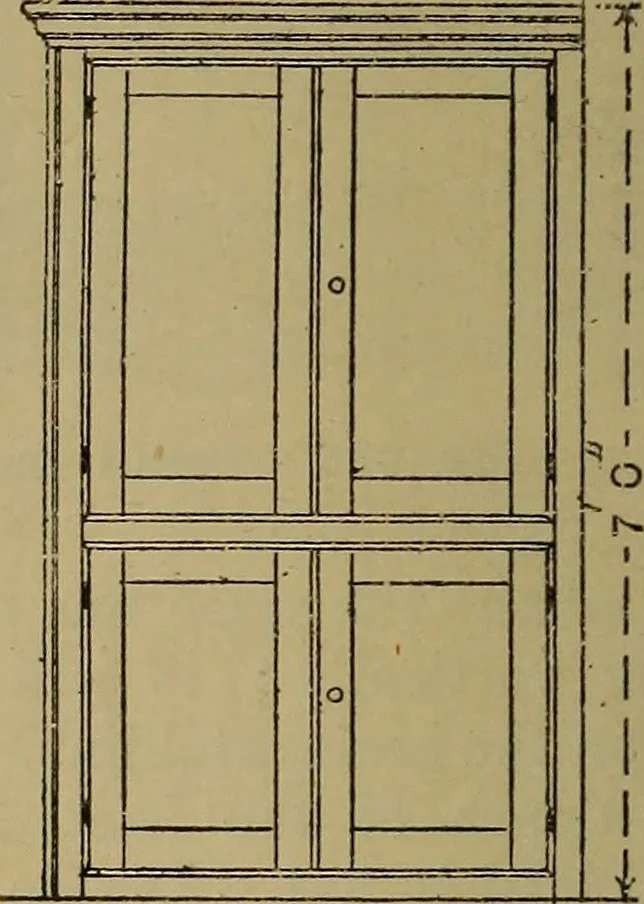 An illustration from Cassells' carpentry and joinery, 1907, leaf 331