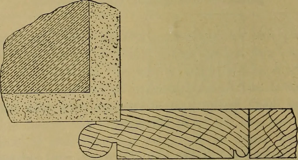 An illustration from Cassells' carpentry and joinery, 1907, leaf 331