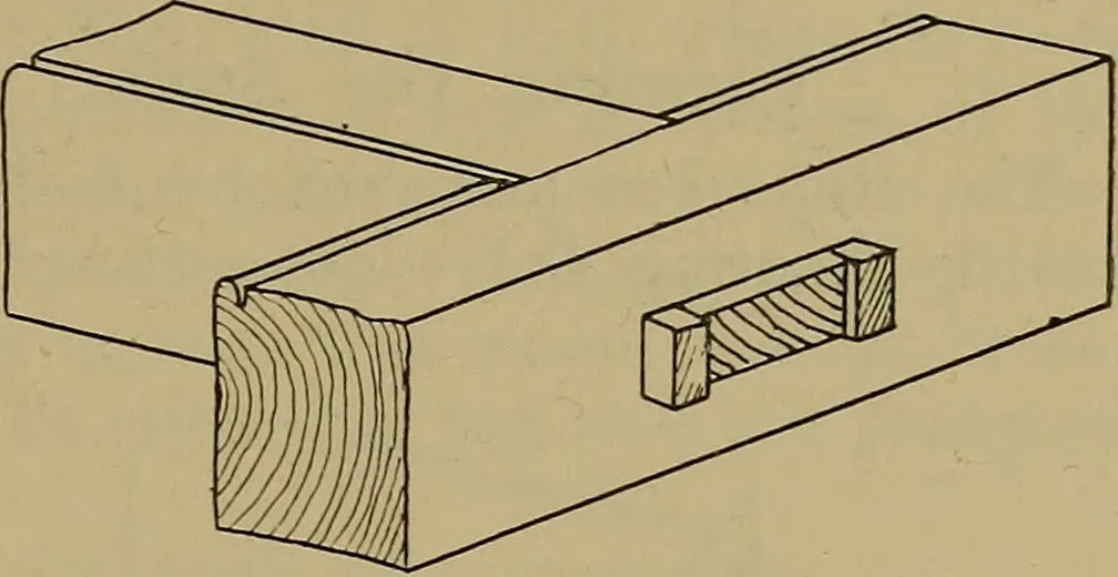An illustration from Cassells' carpentry and joinery, 1907, leaf 344