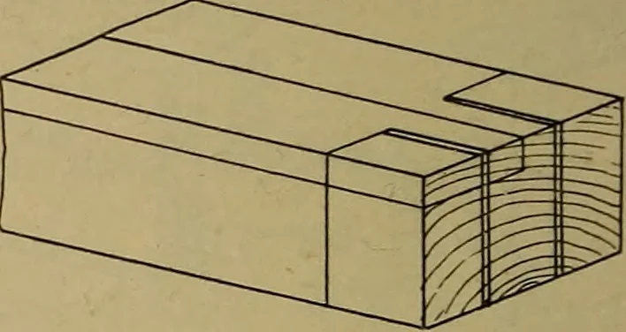 An illustration from Cassells' carpentry and joinery, 1907, leaf 347