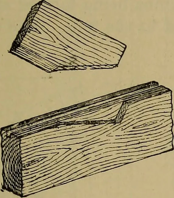 An illustration from Cassells' carpentry and joinery, 1907, leaf 350