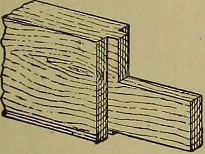 An illustration from Cassells' carpentry and joinery, 1907, leaf 350