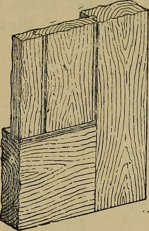 An illustration from Cassells' carpentry and joinery, 1907, leaf 350