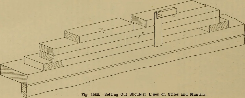An illustration from Cassells' carpentry and joinery, 1907, leaf 355