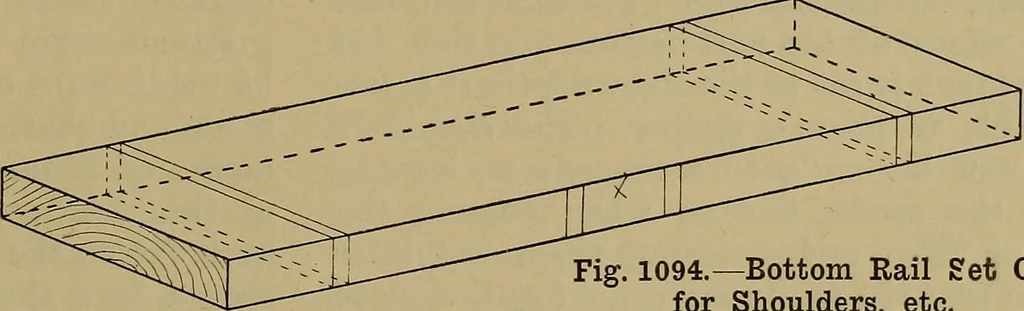 An illustration from Cassells' carpentry and joinery, 1907, leaf 356