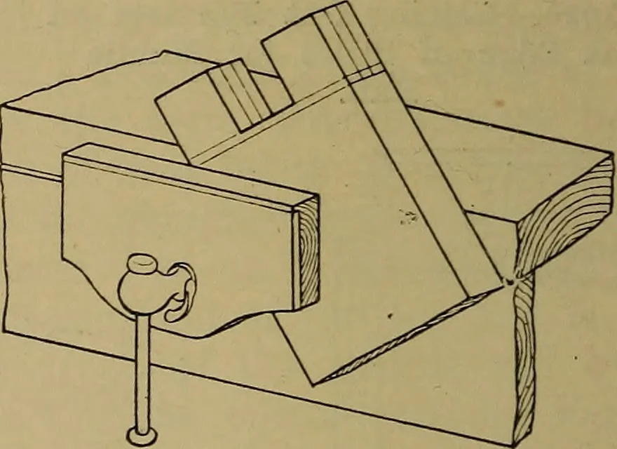 An illustration from Cassells' carpentry and joinery, 1907, leaf 357