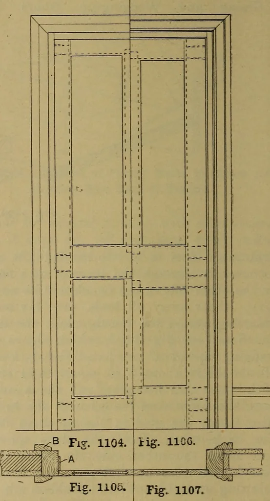 An illustration from Cassells' carpentry and joinery, 1907, leaf 359